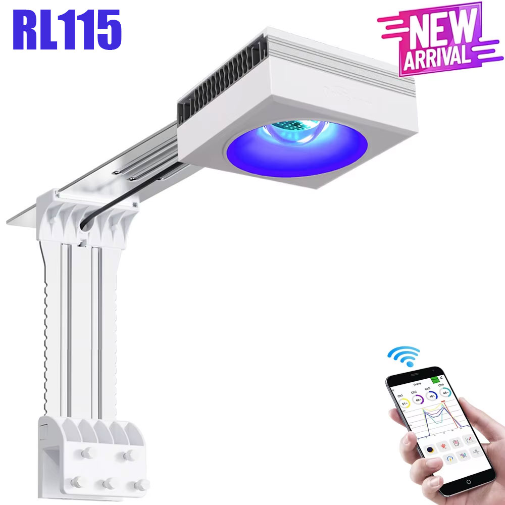 NEW PopBloom RL115 WiFi Marine - đánh giá và giá Reef Lighting