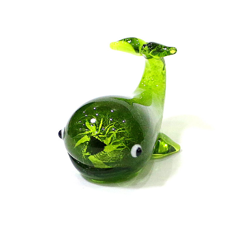 Murano Glass Whale Miniature F - đánh giá và giá Marine Aquarium