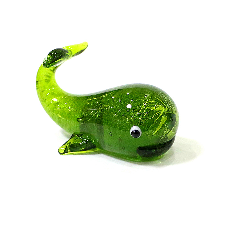 Murano Glass Whale Miniature F - đánh giá và giá Marine Aquarium