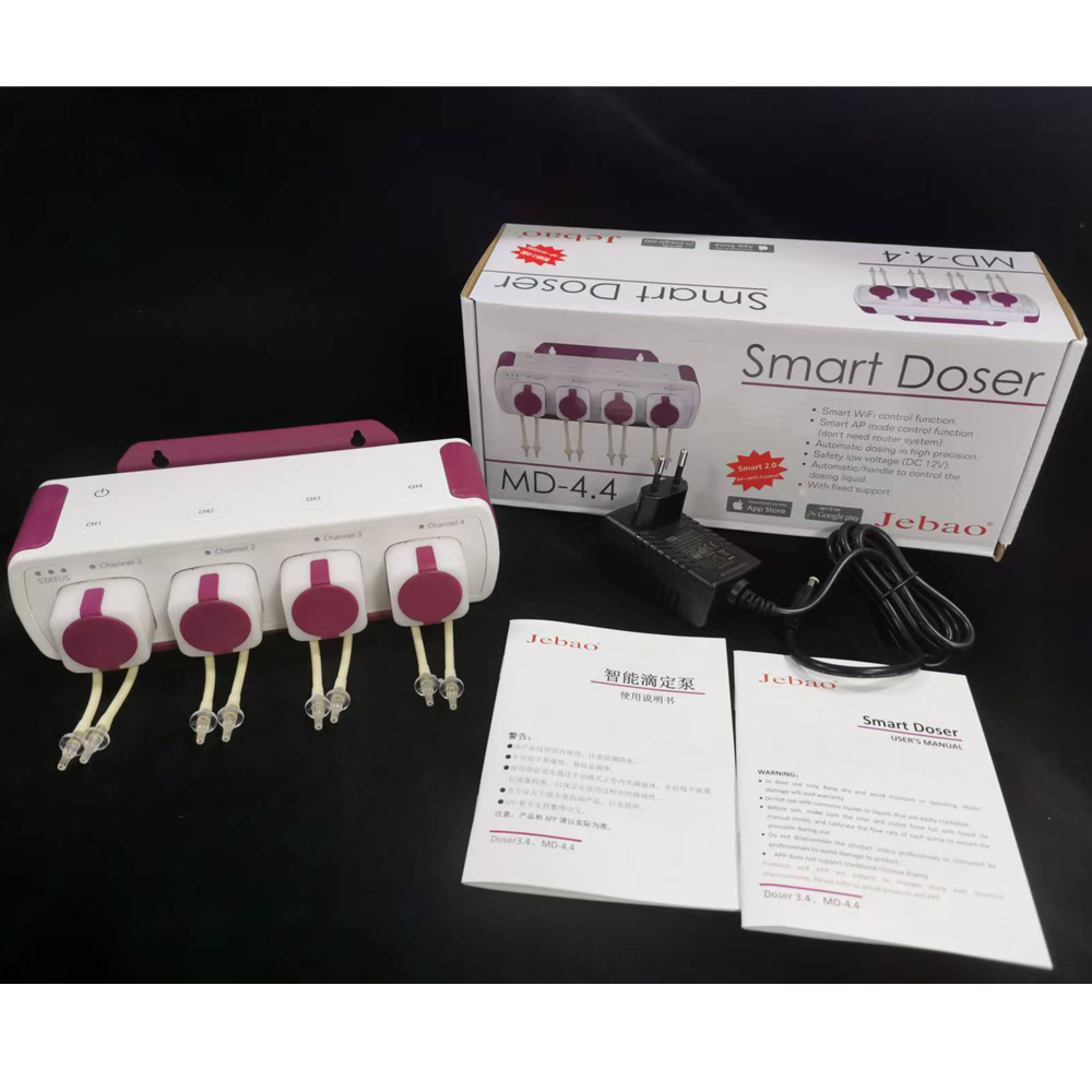 Jebao/Jecod Smart Doser MD-4.4 - đánh giá và giá Reef Aquarium