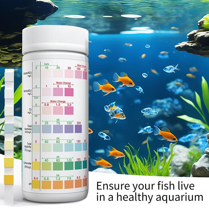 Aquarium Water Test Strips 8 i - đánh giá và giá Reef Aquarium
