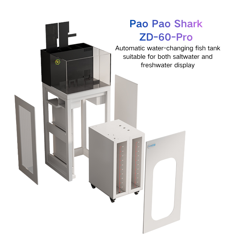Smart Fish Tank Paopaoshark Au - đánh giá và giá Marine Aquarium Cube