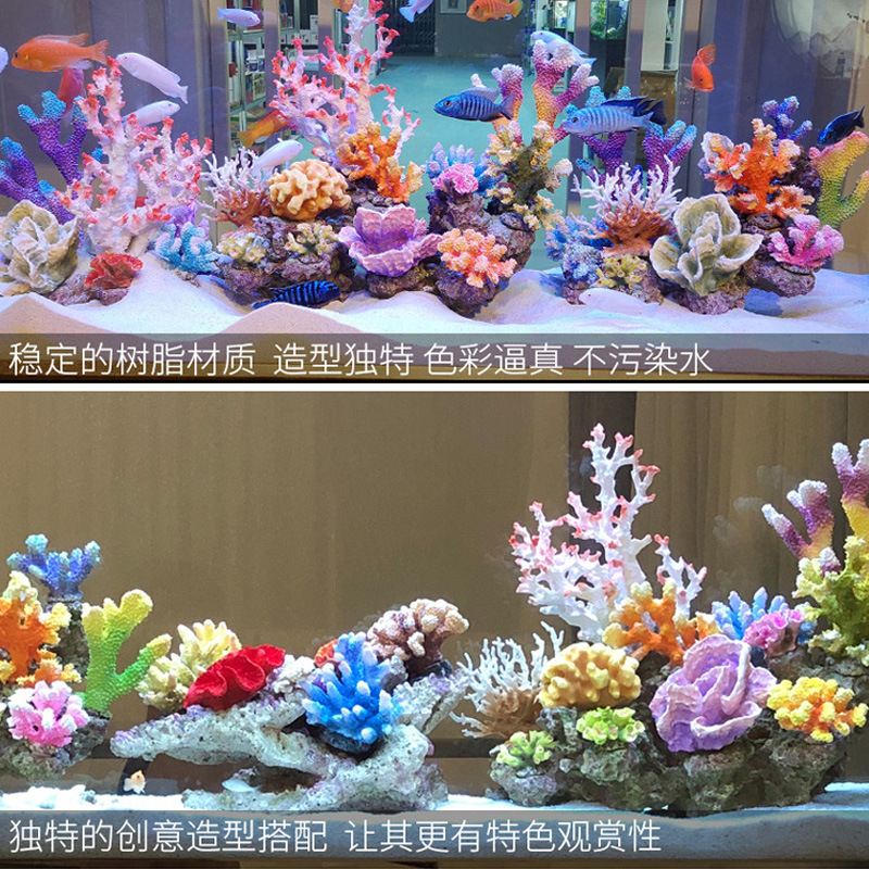 Small Tank Coral Tree Landscap - đánh giá và giá Marine Aquarium Epoxy