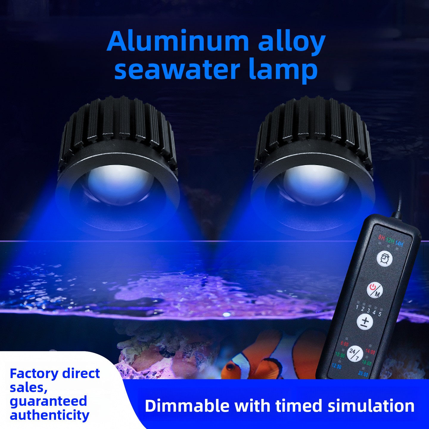 Deep-sea spectral intelligent  - đánh giá và giá Reef Lighting