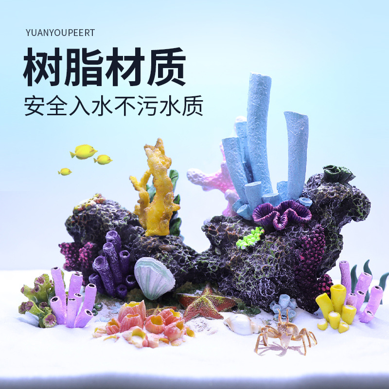 Artificial Coral Tree And Reef - đánh giá và giá Marine Aquarium Epoxy