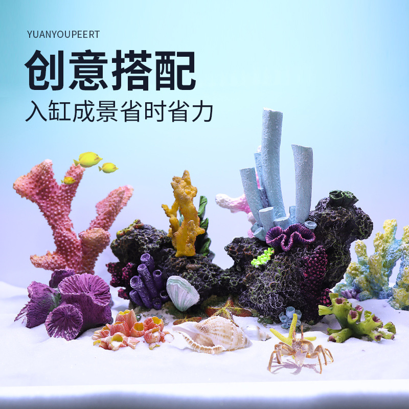 Artificial Coral Tree And Reef - đánh giá và giá Marine Aquarium Epoxy