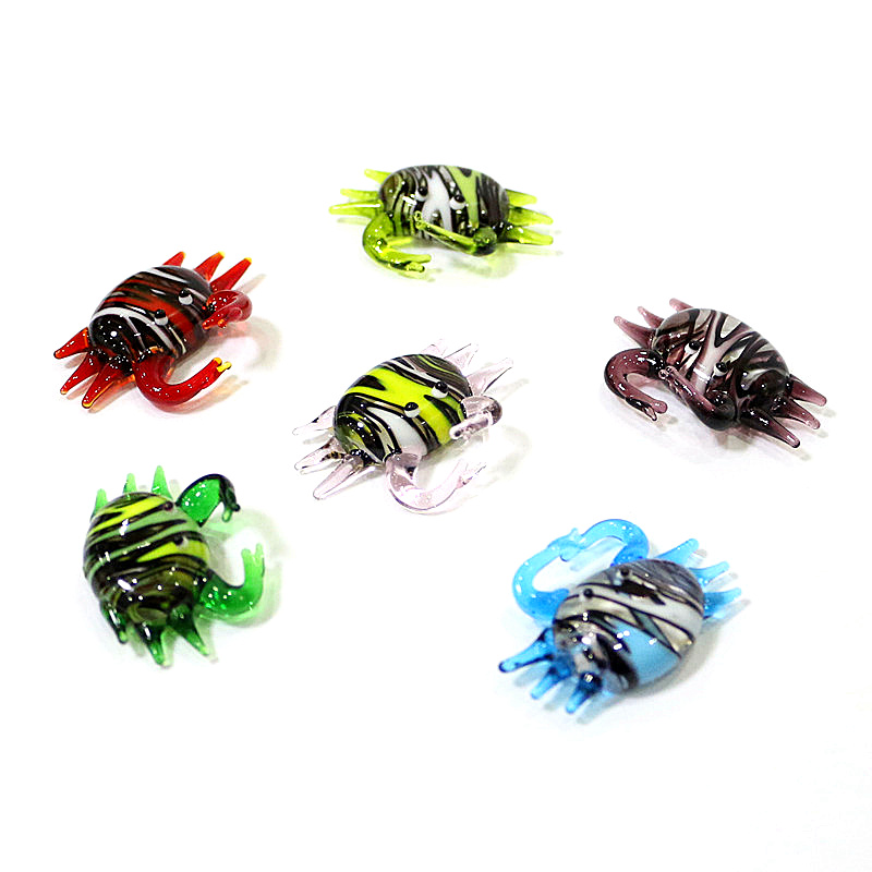 Handmade Cute Mini Glass Crab  - đánh giá và giá Marine Aquarium