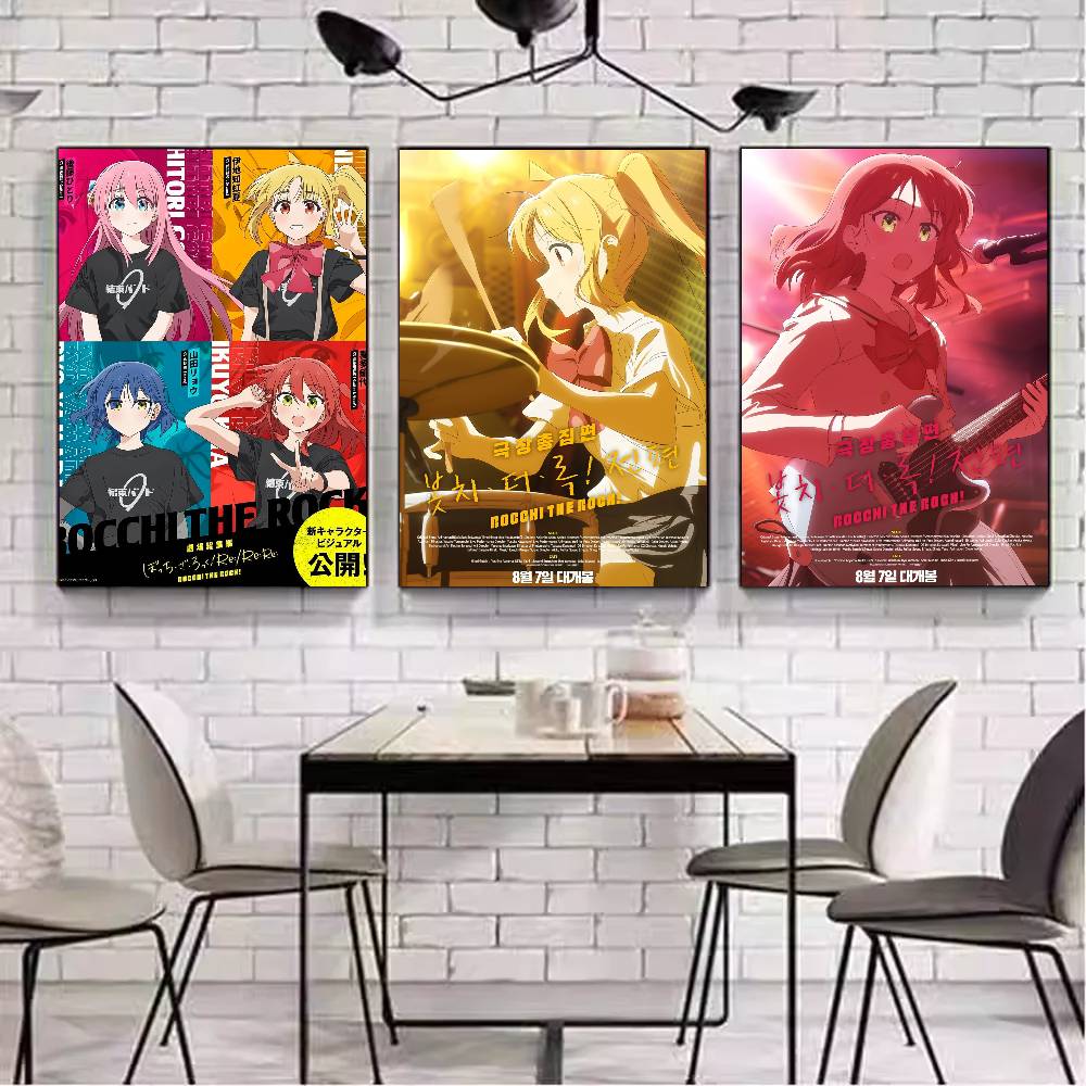 B-Bocchi the Rock Anime Poster - đánh giá và giá Live Rock