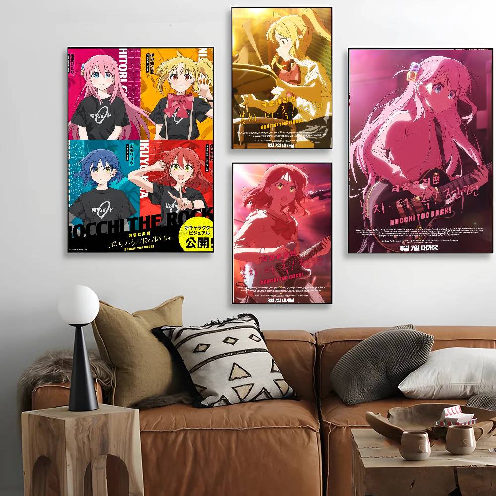 B-Bocchi the Rock Anime Poster - đánh giá và giá Live Rock