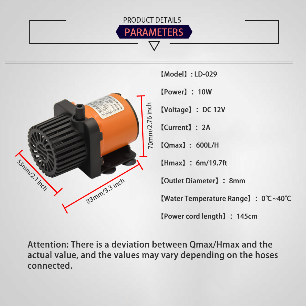 12V DC Brushless Small Submers - đánh giá và giá Ocean Aquarium