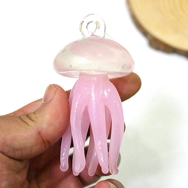 Pink Jellyfish Glass Pendant C - đánh giá và giá Marine Aquarium
