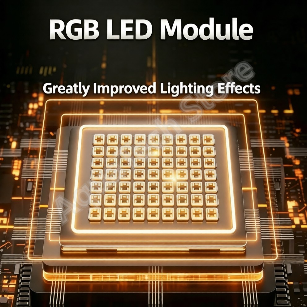 ANBOCHEN UFO RGB LED Aquarium  - đánh giá và giá Aquarium Marine Lights