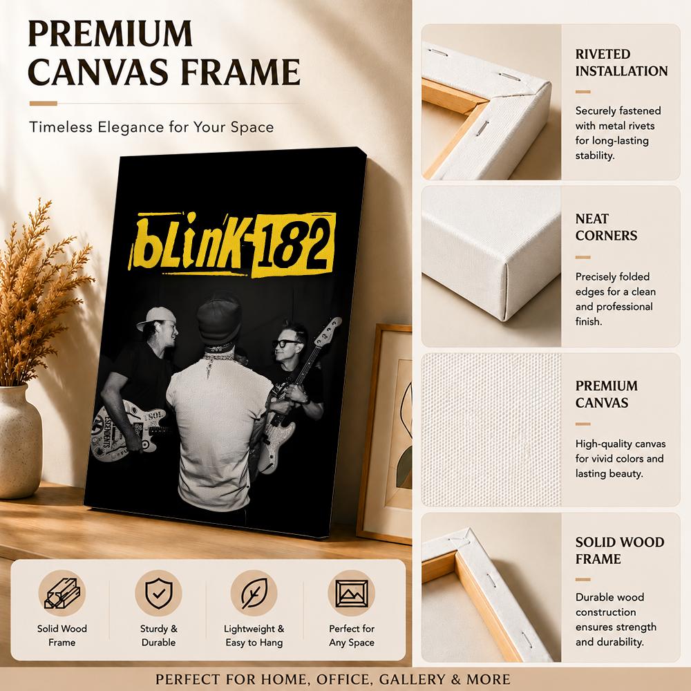 Rock Band B-Blink 182 Framed W - đánh giá và giá Live Rock