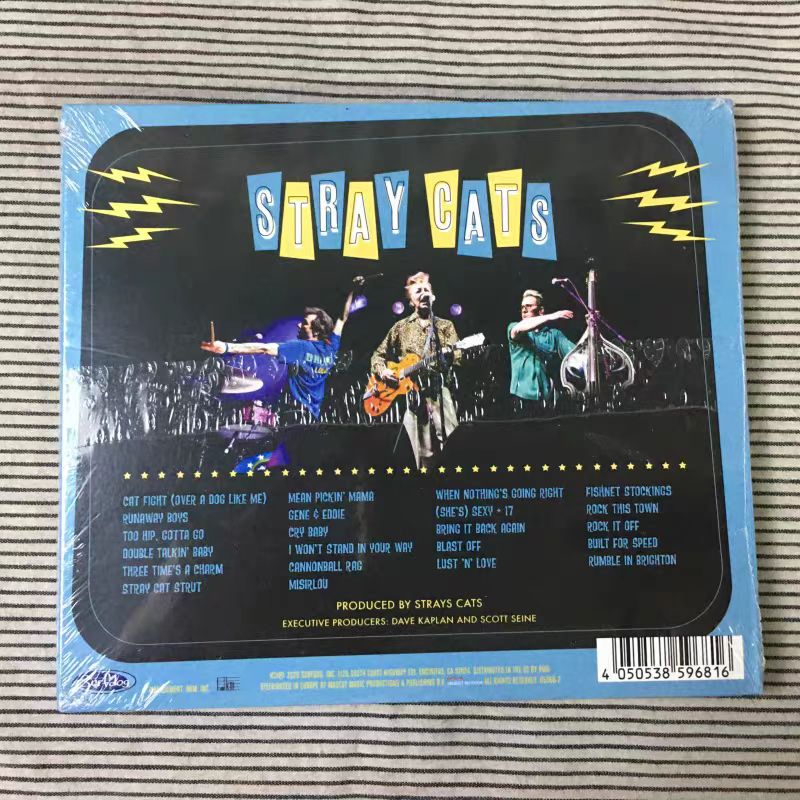 Stray Cats – Rocked This Town: - đánh giá và giá Live Rock