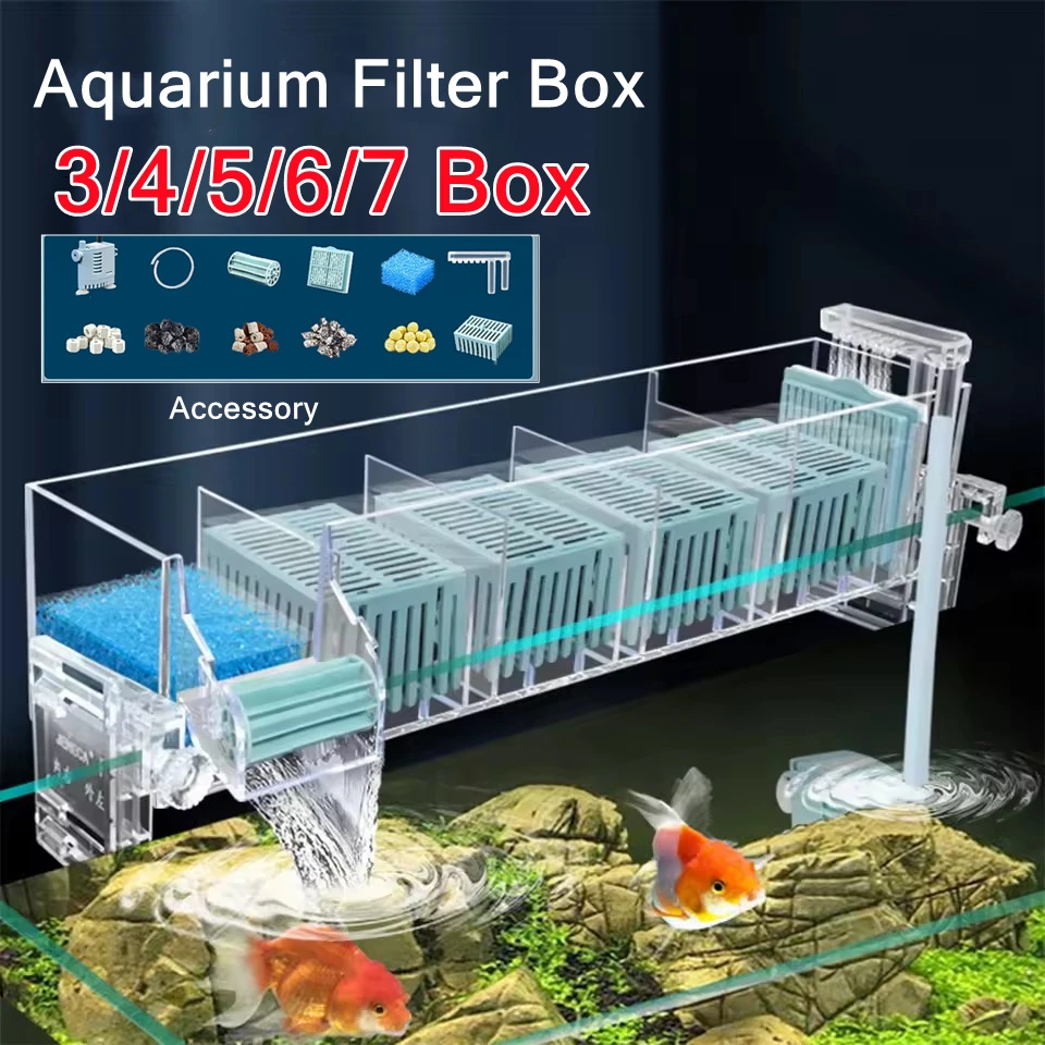 220V Aquarium Wall-Mounted Wat - đánh giá và giá Reef Tank Filter