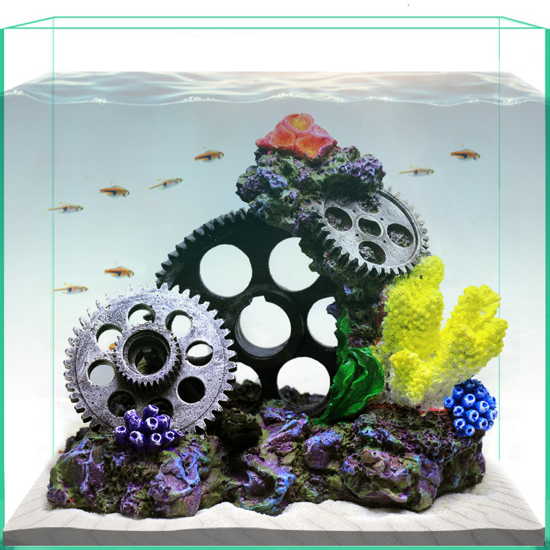 Landscaping Rocks Hideaway Hou - đánh giá và giá Marine Aquarium Epoxy